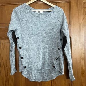 Sweater with elbow pads